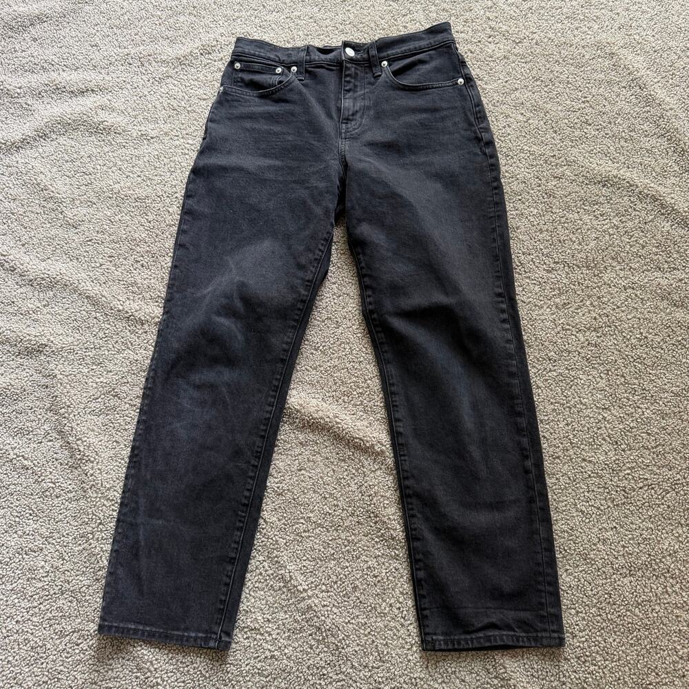 J. Crew Women’s Boyfriend Slouchy Black Jeans Size 25
